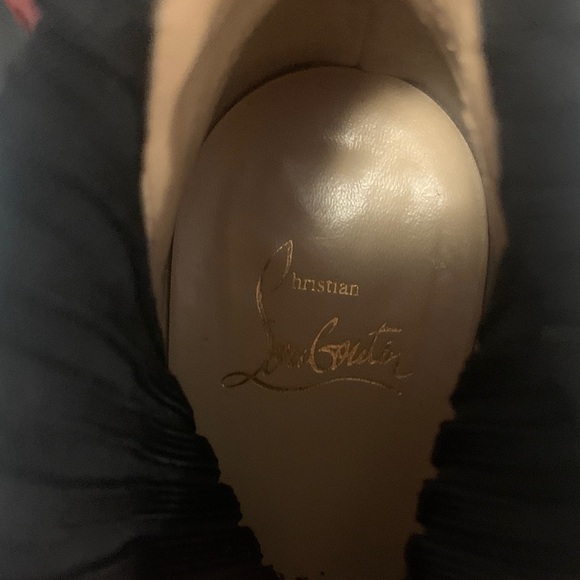 Christian Louboutin Sockies 85 leather ankle boots - Picture 8 of 10